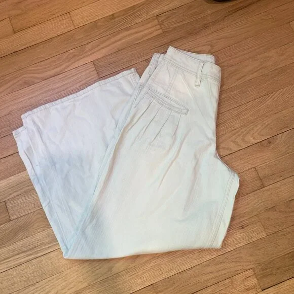 065 Free People Charlie Wide-Leg Jeans New without Tags Sizes 28/29 Avail - Picture 6 of 6